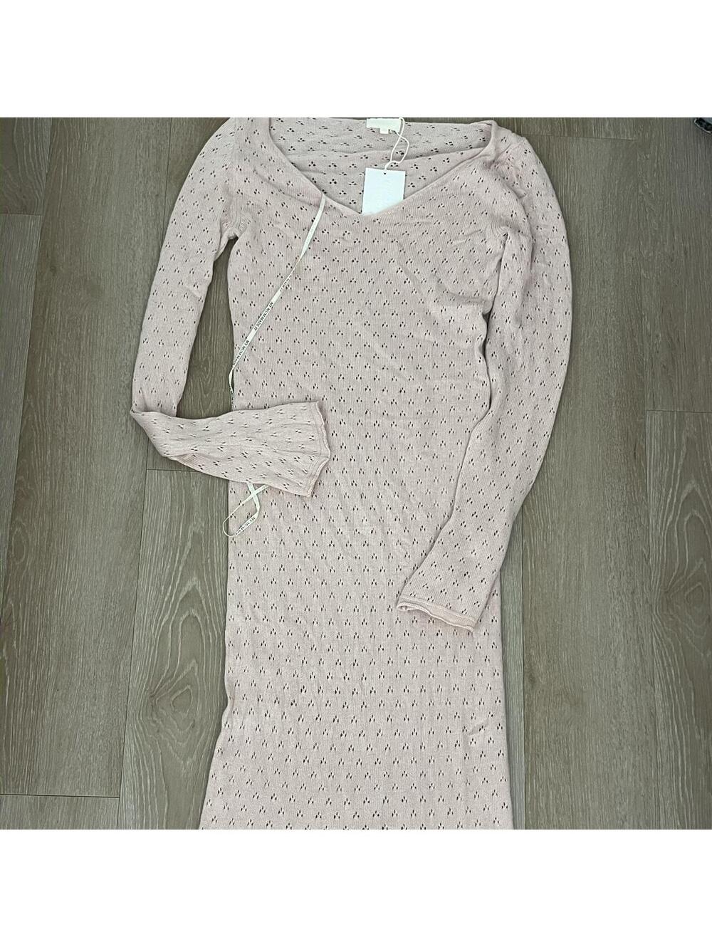 On-trend My Mum Made It Pointelle Maxi Dress